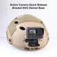 PULUZ Aluminum Quick Release Bracket NVG Helmet Mount for GoPro and Other Action Cameras (Black)