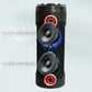 Portable Bluetooth Tower Speaker with Wired Microphone – Wireless, USB Input (ZQS-6208)