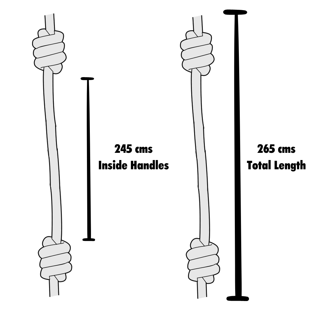 Ghost Shark 750 grams 18mm Heavy Flow Rope Entry Level.