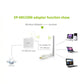 Mini High Power 802.11N 150M Wireless USB Adapter Card(White)