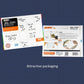 JAKEMY JM-Z09 25cm x 20cm Magnetic Project Mat with Marker Pen for iPhone / Samsung Repairing Tools, JM-Z09