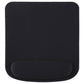 Cloth Wrist Rest Mouse Pad(Black)