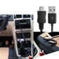 2m Micro USB Data Sync Charging Coiled Cable / Spring Cable(Black)