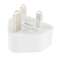UK Plug 5V 2.1A Dual Port USB Charge Adapter