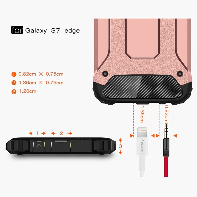 For Galaxy S7 Edge / G935 Tough Armor TPU + PC Combination Case , For Galaxy S7 Edge, For Samsung Galaxy S7 Edge