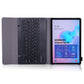 A860 For Samsung Galaxy Tab S6 10.5 inch T860 / T865 Detachable Bluetooth Keyboard Tablet Case with Pen Holder Elastic Strap, Black, Gold, Rose Gold