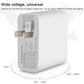 WLX-A6 4 Ports Quick Charging USB Travel Charger Power Adapter, US Plug, US Plug