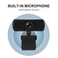 C3 400W Pixels 2K Resolution Auto Focus HD 1080P Webcam 360 Rotation For Live Broadcast Video Conference Work WebCamera With Mic USB Driver-free