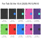 Honeycomb Design EVA + PC Material Four Corner Anti Falling Flat Protective Shell With Strap, For Galaxy Tab S6 Lite P610, For  Galaxy Tab S6 Lite P610