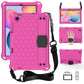 Honeycomb Design EVA + PC Material Four Corner Anti Falling Flat Protective Shell With Strap, For Galaxy Tab S6 Lite P610, For  Galaxy Tab S6 Lite P610