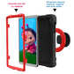 PC + Silicone Shockproof Combination Case with 360 Degree Rotating Holder & Handle, For Galaxy Tab A 8.4 (2020) T307, For Amazon Kindle Fire HD8 (2020)