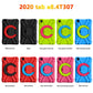 PC + Silicone Shockproof Combination Case with 360 Degree Rotating Holder & Handle, For Galaxy Tab A 8.4 (2020) T307, For Amazon Kindle Fire HD8 (2020)