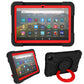 PC + Silicone Shockproof Combination Case with 360 Degree Rotating Holder & Handle, For Galaxy Tab A 8.4 (2020) T307, For Amazon Kindle Fire HD8 (2020)