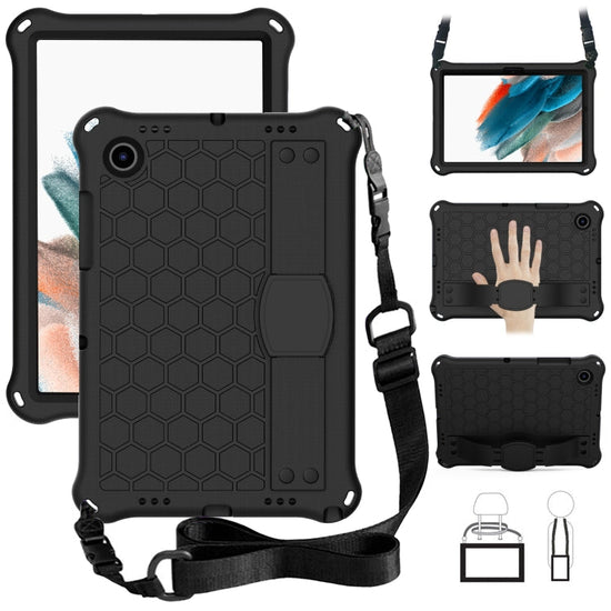 Honeycomb EVA+PC Tablet Case with Strap, For Galaxy Tab A8 10.5 2021 X200/X205