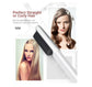 K-SKIN KD380 Hair Straightener Electric Straight Hair Curler Comb Brush PTC Heating Ceramic Straight Hair Brush, UK Plug, White, UK Plug, Black, EU Plug, Black, EU Plug, White