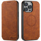 Suteni J06 Multifunctional Leather Magnetic Magsafe Phone Case, For iPhone 14 Pro Max
