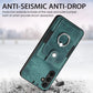 For Samsung Galaxy A14 5G Retro Skin-feel Ring Card Wallet Phone Case(Pink)