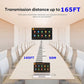 Wireless HDMI Transmitter and Receiver Kit, HDMI Wireless Extender Adapter, 1080P 60fps Video Audio Projecting for PC, Laptop, Camera to HDTV/Projector