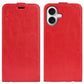 R64 Texture Single Vertical Flip Leather Phone Case, For iPhone 17 Pro Max, For iPhone 17 Pro, For iPhone 17, For iPhone Air, For iPhone 16e, For iPhone 16 Pro Max