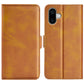 Dual-side Magnetic Buckle Horizontal Flip Leather Phone Case, For iPhone 16, For iPhone 15 Pro Max, For iPhone 15 Pro, For iPhone 15 Plus