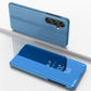 Plated Mirror Horizontal Flip Leather Phone Case with Holder, For Samsung Galaxy S26 Ultra 5G, For Samsung Galaxy S26 5G, For Samsung Galaxy A57 5G