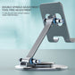 019 360 Degree Rotation Aluminum Alloy Desktop Phone Tablet Holder(Black)