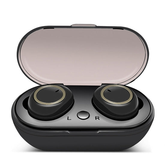 TWS-A1 Bluetooth Headset 5.0 True Wireless Mini Invisible Sports Running Music Earphones With Charging Box Mic