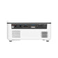 S361 80 lumens 320 x 240 Pixel Portable Mini Projector, Support 1080P, UK Plug(White)