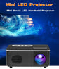 S361 80 lumens 320 x 240 Pixel Portable Mini Projector, Support 1080P, UK Plug(White)