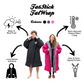 FatStick Kids Childs Changing Robe “FatWrap” With Sherpa Fleece Lining