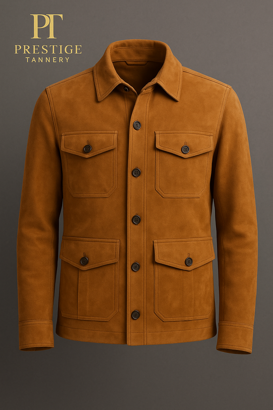 Prestige Tannery Field Jacket – Suede Collection
