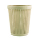 Household Removable Plastic Trash Bin Built-in Trash Bag Box(Green)