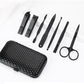 Manicure Nail Clippers Pedicure Set Portable Travel Hygiene Kit Stainless Steel Cutter Tool Set