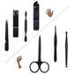 Manicure Nail Clippers Pedicure Set Portable Travel Hygiene Kit Stainless Steel Cutter Tool Set
