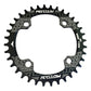 MOTSUV Round Narrow Wide Chainring MTB  Bicycle 104BCD Tooth Plate Parts, Disk 32T, Disk 34T, Disk 36T, Disk 38T, Elliptic plate  32T