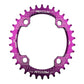 MOTSUV Round Narrow Wide Chainring MTB  Bicycle 104BCD Tooth Plate Parts, Elliptic plate 34T, Elliptic plate 36T, Elliptic plate 38T