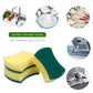 Magic Sponge Eraser Cleaner Kitchen Clean Scouring Cloth Dish Washing Kitchen Cleaning Tools, Shape:Square