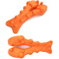 Shiatsu Massager Lumbar Spine Soothing Corrector Massage Cushion(Orange)