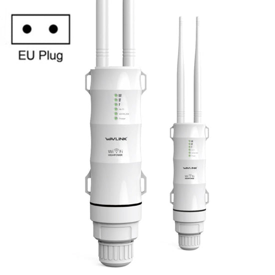 WAVLINK AC600 AP 2.4G/5G Dual Frequency Outdoor High Power Repeater, EU Plug, US Plug, UK Plug
