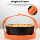 Silicone Steamer Egg Cooker Silicone Steamer Basket, Size:8 Inches(Orange)