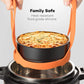 Silicone Steamer Egg Cooker Silicone Steamer Basket, Size:8 Inches(Orange)