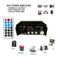 G20 Smart Digital Power Amplifier Built-In Bluetooth / USB / SD / FM Power Amplifier, EU Plug
