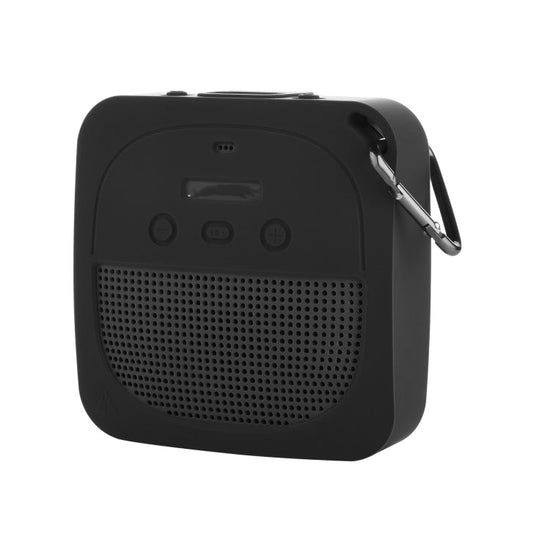 Anti-Drop Silicone Audio Storage Protective Cover For Bose Soundlink Micro, Silicone case  Dark Gray, Silicone case  Orange