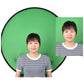 142cm EY-068 Green Background Cloth Folding ID Photo Green Screen Video Backdrop Board For E-Sports Chair