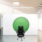 142cm EY-068 Green Background Cloth Folding ID Photo Green Screen Video Backdrop Board For E-Sports Chair