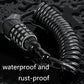 WEST BIKING YP0705063 Bicycle Lock Motorcycle Helmet Lock Anti-Theft Password Cable Lock, WEST BIKING YP0705063