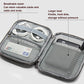 Baona BN-D004 Double-layer Data Cable Storage Bag Digital Accessories Finishing Bag, Grey, Black