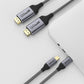 QGeeM QG-UA09 Type-C To HDMI Cable, Length: 3m