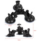 Car General Purpose Vehicle Bracket Suction Cup Fixed Glass Video Shooting Base, Shape: Suction Cup+PTZ