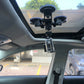 Car General Purpose Vehicle Bracket Suction Cup Fixed Glass Video Shooting Base, Shape: Suction Cup+PTZ